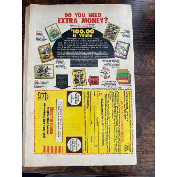 Archie Series Pep Comics 286 February 1974 20¢ Cover Vintage Comic Book Rare - Picture 4 of 4